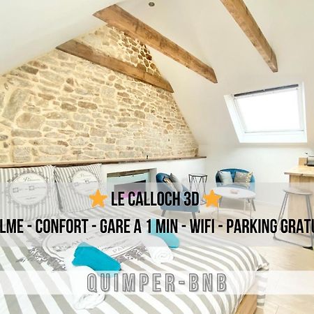 Le Calloch 3D - Standing - Calme - Wifi - Smart Tv Кимпер Екстериор снимка